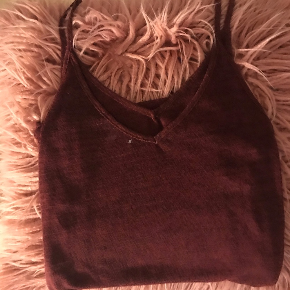Sheer tank top